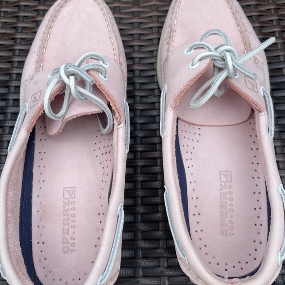 Sperry Topsiders - Pink Leather Women’s 9 - Picture 1 of 4